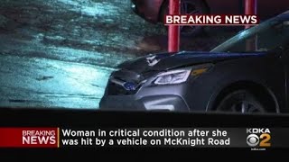 Pedestrian Hit By Car On McKnight Road