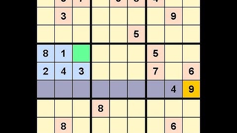 How to Solve Washington Times Sudoku Difficult May 4, 2022