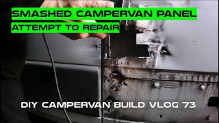 body panel patching campervan vlog 73 by underground workshop 147 views 6 months ago 8 minutes, 54 seconds