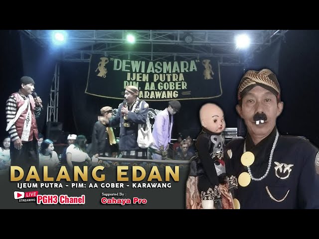 LIVE PAGELARAN WAYANG GOLEK DALANG GOBER/EDAN - HIBURAN RESEPSI PERNIKAHAN RAFLY SUNANDAR #pgh3 class=