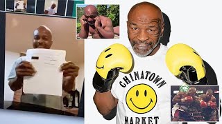 Mike Tyson Signed Roy Jones Jr. Fight Contract  | THE DAILY NEWS