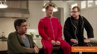 Full House Men Reunite In Oikos Super Bowl Ad