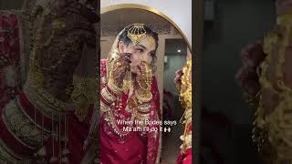 Bridal nath pahenna sab se mushkil #nikha #ytshorts #explorepage #nath #viralshort
