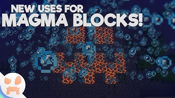 USES FOR MAGMA BLOCKS in the UPDATE AQUATIC!