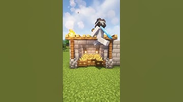 Minecraft Starter House Tutorial🏘️ #minecraft #minecraftshorts