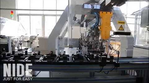 Automatic armature commutator spot welding machine