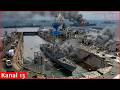 Ukraine crushed one by one military facilities that were extremely important to Russia in Kronstadt