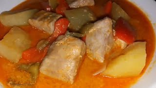 Marmitako de atún fresco *guiso tradicional de pescado *receta casera fácil *plato típico español*