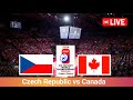 Canada vs czech republic  iihf world championship 2024  ice hockey live 