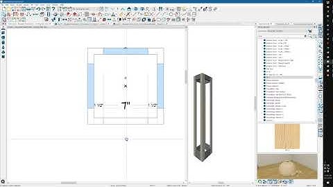 Build a Recessed Panel Column - Chief Architect