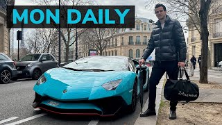 Conduire une AVENTADOR SV dans Paris en DAILY