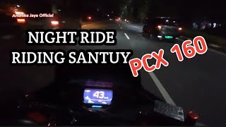 Night Ride PCX 160,Riding santuy malam hari#hondapcx #motovlog