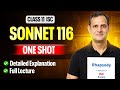 SONNET 116 | CLASS 11 ISC | ENGLISH LITERATURE | RHAPSODY ONESHOT | Shubham Jagdish | 8112601234