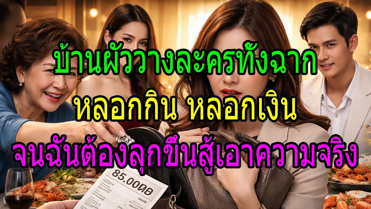 บ้านผัววางละครทั้งฉาก หลอกกิน หลอกเงิน จนฉันต้องลุกขึ้นสู้เอาความจริง