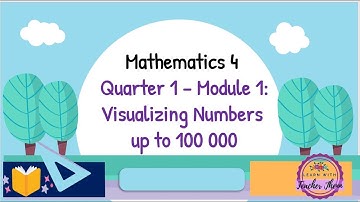 MATHEMATICS GRADE 4 - Visualizing numbers up to 100 000|Learn with Teacher Jhenn