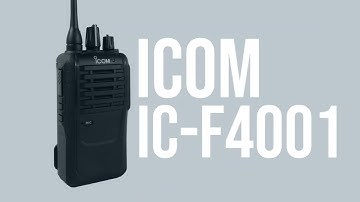 Introducing the Icom IC-F4001 Analog Radio Without Display | Shop Two Way Direct