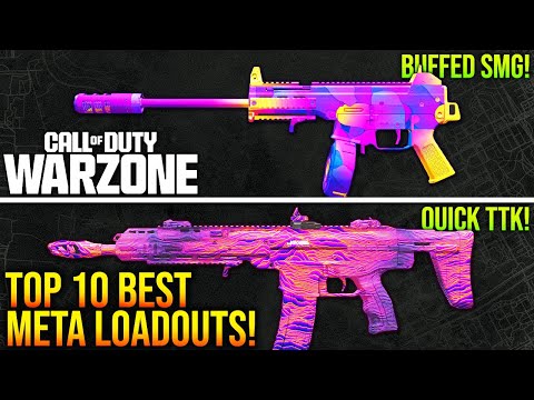 WARZONE: New TOP 10 BEST META LOADOUTS For Season 3! (WARZONE Best Setups)