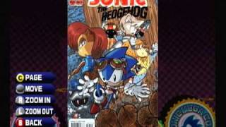 Sonic Mega Collection Walkthrough part 2 [1/2]  Extras (Comics)