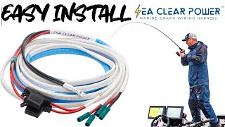 SEA CLEAR POWER Install! Super Easy! (Clear Up Your Depth Finders!)