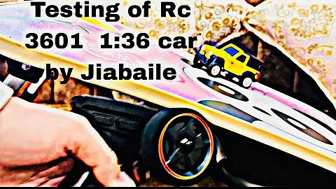 Today us the testing day of our new Rc Jiabaile 1:36  Mini Crawler inspired by Jeep. 