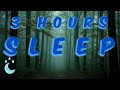 Rain in Misty Forest Path 🌲🌫️ Foggy Woods Rainfall for Deep Sleep | 3 Hours