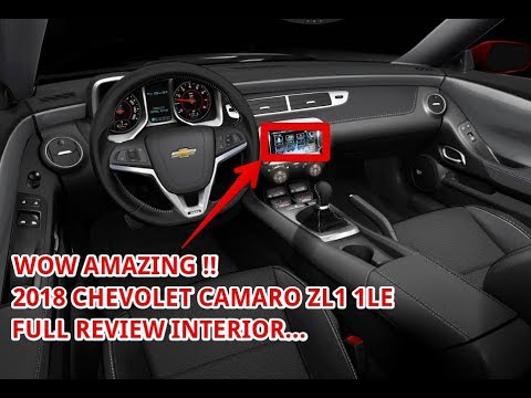 Watch Now 2018 Chevrolet Camaro Zl1 1le Interior Youtube