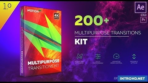 TRANSITIONS Free After Effects Templates   Premiere Pro Templates