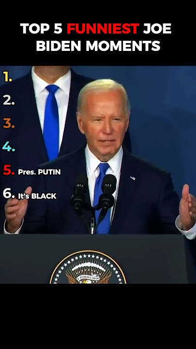 5 Momen Terlucu Joe Biden (Anda Akan Menangis Karena Tertawa)