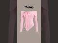 The outfit 🤍|| pink top 🖇️|| #fashionreels #trendystyle