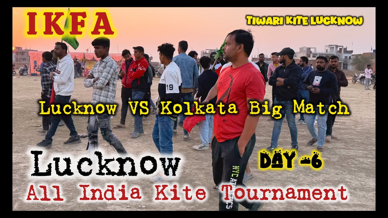 All India 🪁 Tournament Day-6 || Lucknow vs Kolkata || Kite Fighting 🔥|| Kite Flying || Kite || Viral