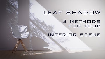 How to create leaf shadow in your Keyshot scene with images from Midjourney (still + animated)