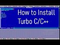 How to Install Turbo C/C++ in Windows 7/8/10