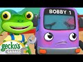 Bobby Bus Windscreen Boo Boo | Gecko&#39;s Garage | Trucks For Children | Cartoons For Kids