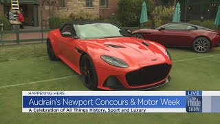 Rolling into Audrain’s Newport Concours and Motor Week