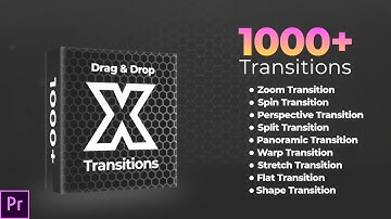 1000+ Seamless Transitions Pack ▶▷ Premiere Pro Trends ◁◀