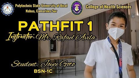 PATHFIT 1: Module 3: Physical Fitness Test