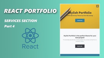 React.Js Portfolio Project - Part 4