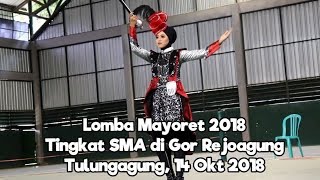 Lomba Mayoret dan Gitapati Hebohkan Gor Rejoagung Tulungagung 2018