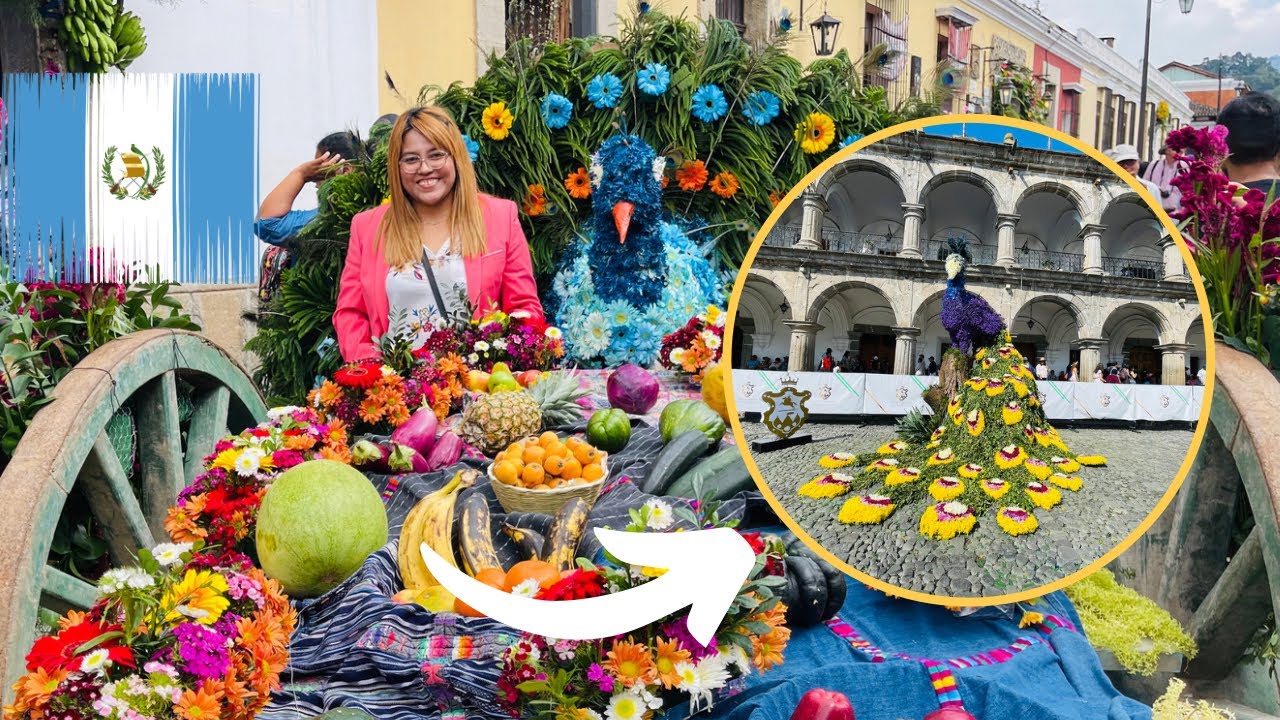 Festival de las Flores en La Antigua Guatemala 🇬🇹 2023