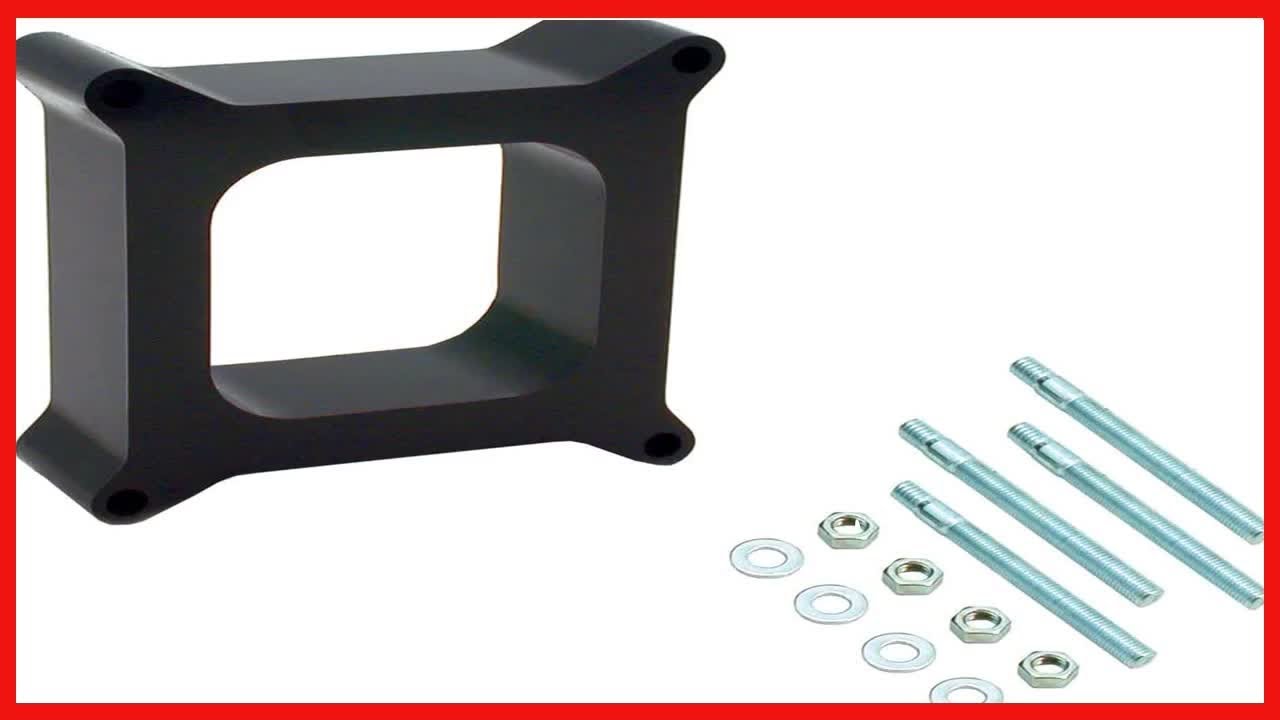 Spectre Performance (5769) 2" Open Plastic Carburetor Spacer