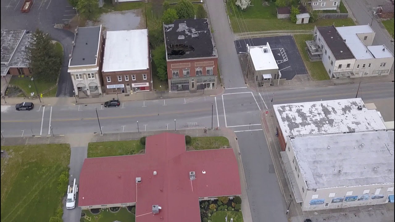 Dawson Springs, KY. Historic Building Roof CaveIn YouTube