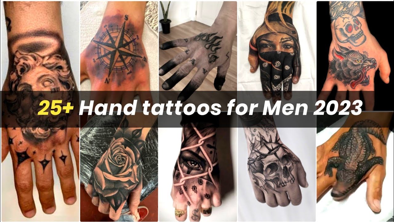 40 Unique Hand Tattoos For Men  Manly Ink Design Ideas