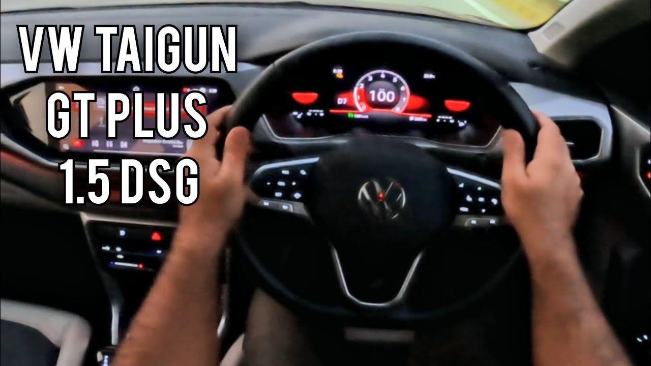 VW Taigun GT Plus 1.5 DSG Highway Review | RPM & NVH at Cruising Speeds 