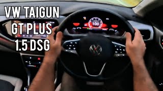 VW Taigun GT Plus 1.5 DSG Highway Review | RPM & NVH at Cruising Speeds  Dsg Transmission Box New Volkswagen Taigun