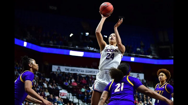 2019 Women's Basketball Championship Highlights - #1 UConn 92, #8 ECU 65