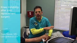Post-knee replacement joint instability