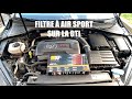 Installation dun filtre  air sport kn sur ma golf 7 gti