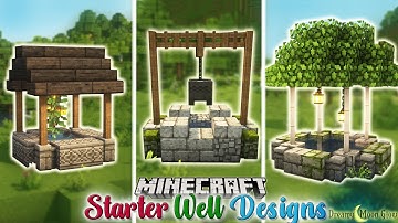Easy Infinite Water Well Tutorials for Cozy Minecraft ✨
