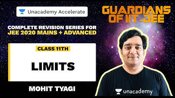 Guardians Of IIT-JEE | Limits | Mohit Tyagi Sir | JEE 2020