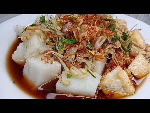 Resep Lontong Tahu Kuah